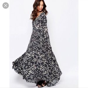 Free People "First Kiss" Maxi Dress